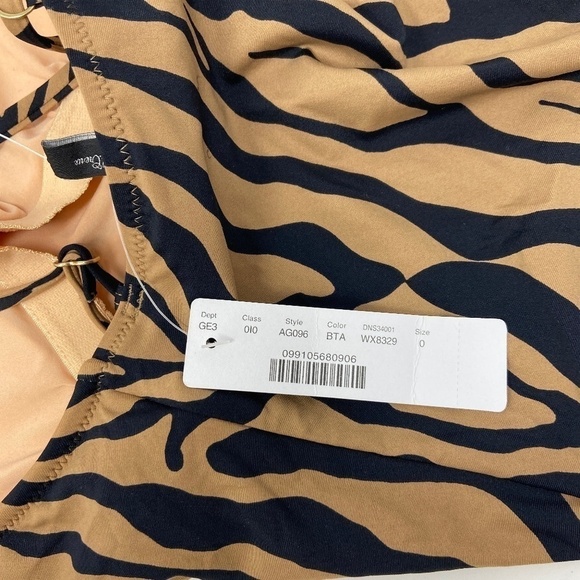 J CREW | Zebra Print Swimsuit NWT Size 0 - Picture 7 of 10